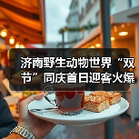 济南野生动物世界“双节”同庆首日迎客火爆(图2) 济南野生动物世界“双节”同庆首日迎客火爆(图2)
