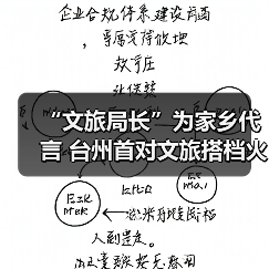 “文旅局长”为家乡代言 台州首对文旅搭档火“出圈”（图1）