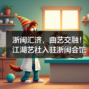 浙闽汇济,曲艺交融!江湖艺社入驻浙闽会馆(图1) 浙闽汇济,曲艺交融!江湖艺社入驻浙闽会馆(图1)