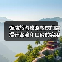 饭店旅游攻略餐饮门店提升客流和口碑的实用策略(图3) 饭店旅游攻略餐饮门店提升客流和口碑的实用策略(图3)