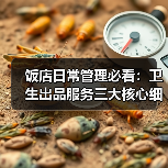 饭店日常管理必看:卫生出品服务三大核心细节攻略(图4) 饭店日常管理必看:卫生出品服务三大核心细节攻略(图4)