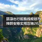 旅游出行前路线规划与预算安排实用攻略2026(图2) 旅游出行前路线规划与预算安排实用攻略2026(图2)